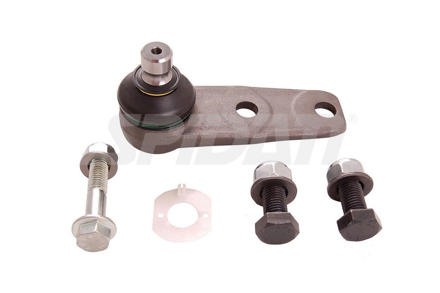 SPIDAN CHASSIS PARTS 44683: Przegub mocujący / prowadzący Oś przednia, na dole, 16[mm], z materiałem mocującym