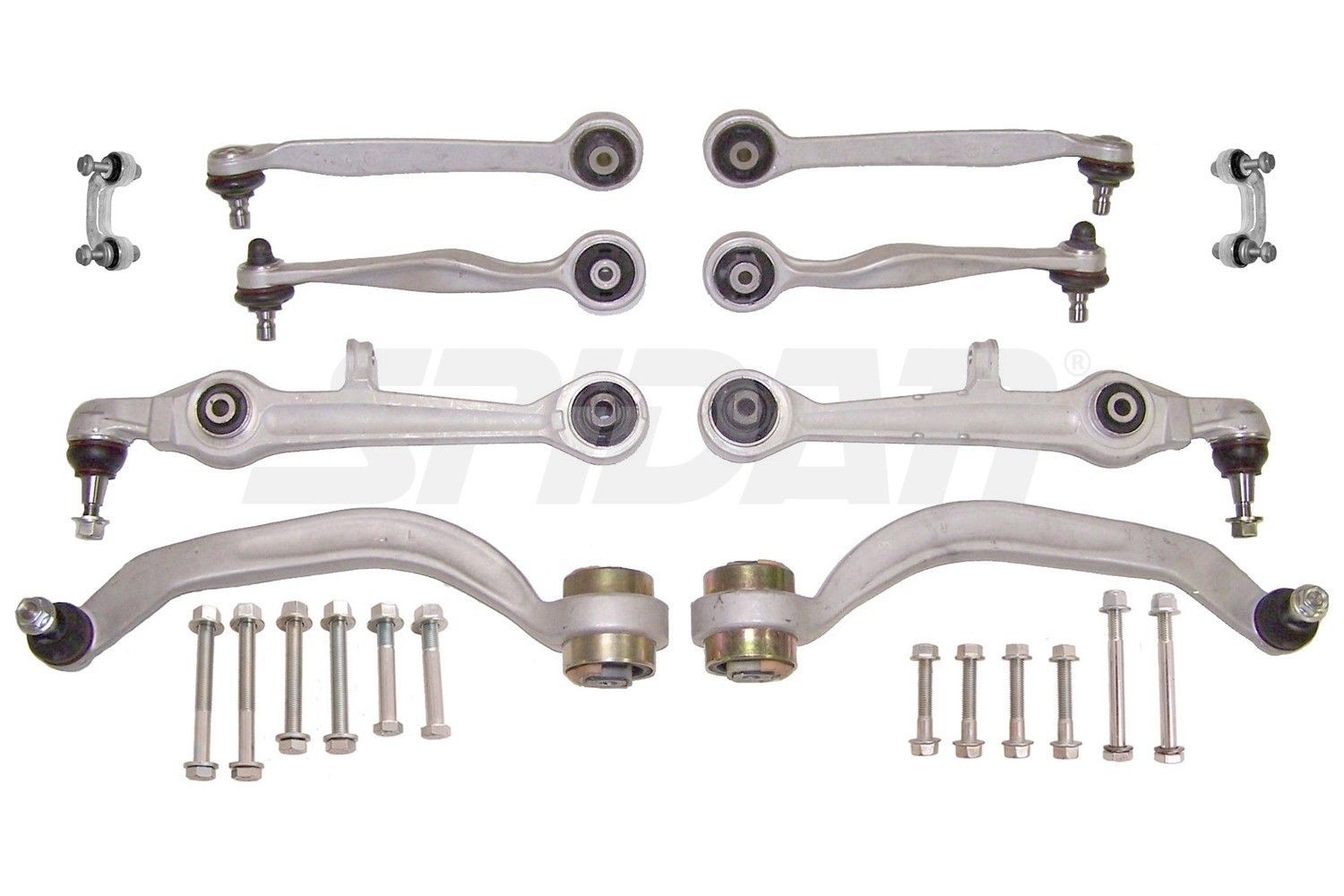 SPIDAN CHASSIS PARTS 46880: Kit de réparation, bras triangulaire Essieu avant, avec monture