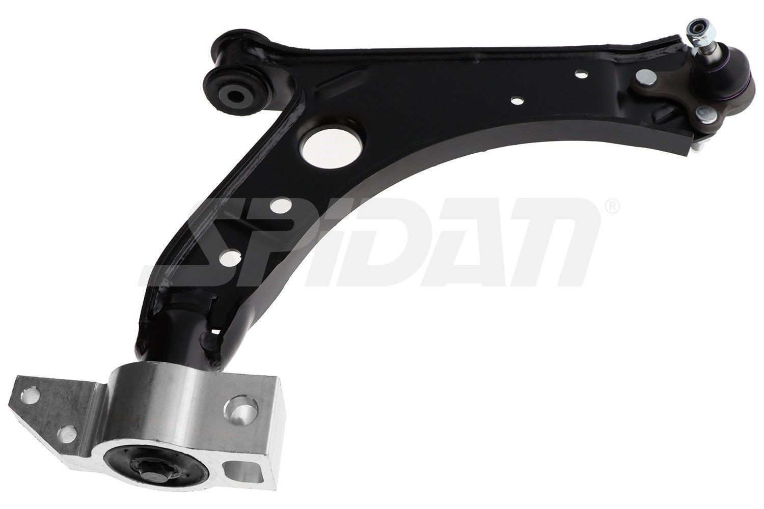 SPIDAN CHASSIS PARTS 51082: Bras de suspension inférieur, Essieu avant droit, Tôle d'acier