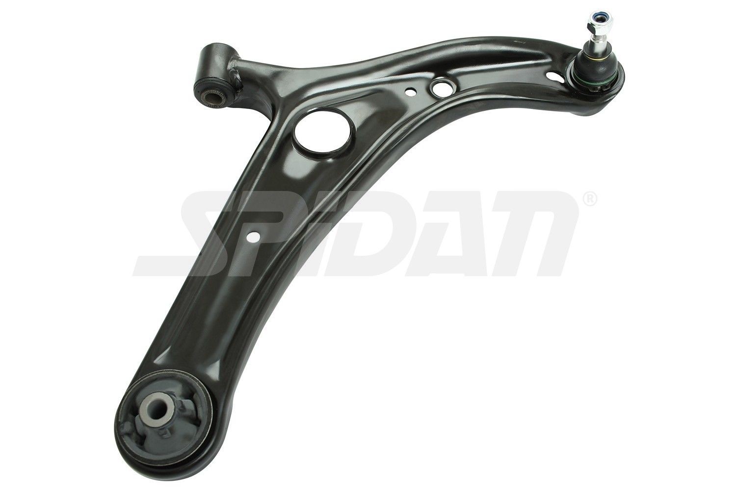 SPIDAN CHASSIS PARTS 58352: Носач, окачване на колелата отдолу, на предната ос отдясно, стоманена пластина