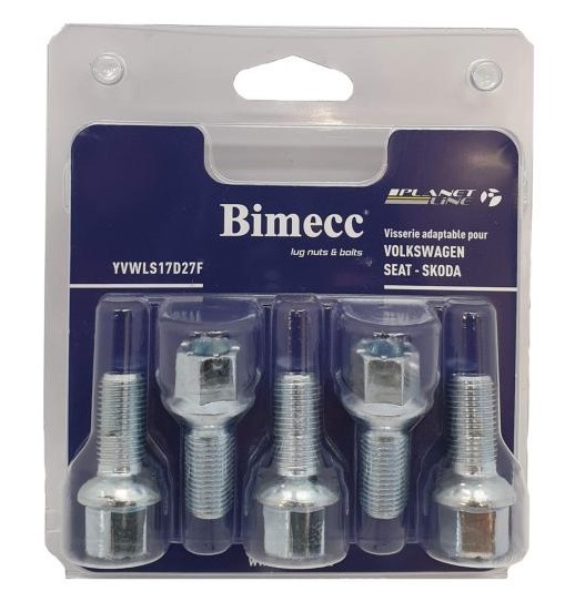 BIMECC YVWLS17D27F: Hjulbolt 48mm, M14, 17