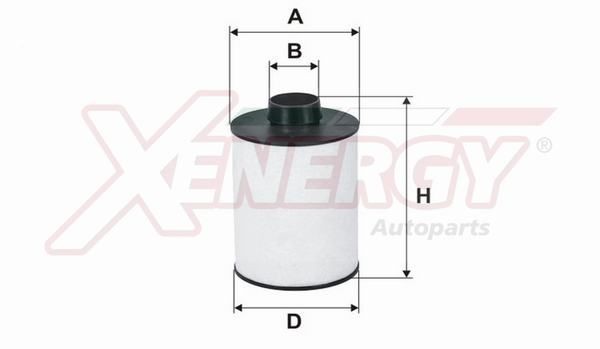 AP XENERGY X1510409: Degvielas filtrs