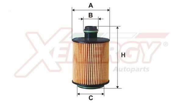 AP XENERGY X1510606: Oliefilter