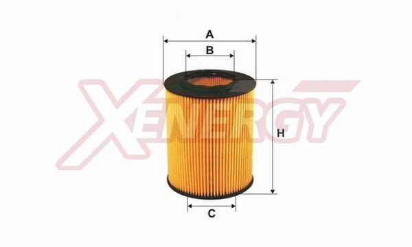 AP XENERGY X1524527: Eļļas filtrs