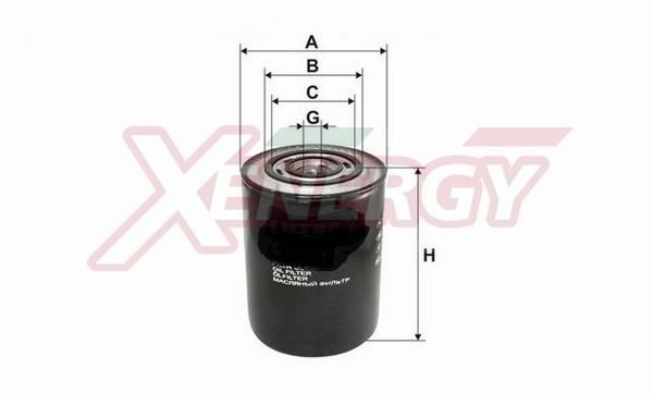 AP XENERGY X153270: Olajszűrő