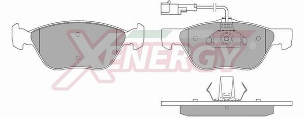 AP XENERGY X40576: Piduriklotsid
