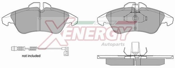 AP XENERGY X40625: Piduriklotsid