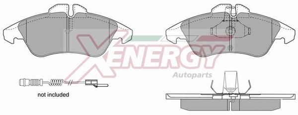 AP XENERGY X40626: Piduriklotsid