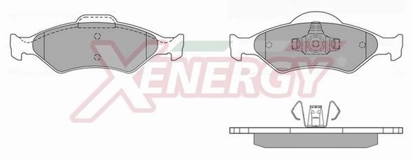 AP XENERGY X40739: Piduriklotsid