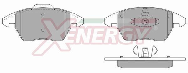 AP XENERGY X40889: Piduriklotsid