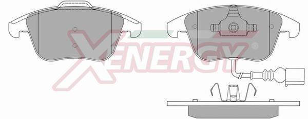AP XENERGY X41003: Piduriklotsid