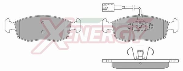 AP XENERGY X41120: Bremseklodser