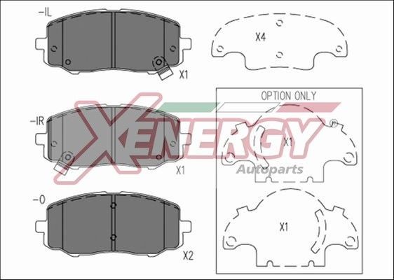 AP XENERGY X41273: Bremžu kluči