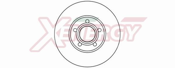 AP XENERGY X602071: Piduriketas Ø: 288mm, õhutusega, Ø: 288mm, värvitud