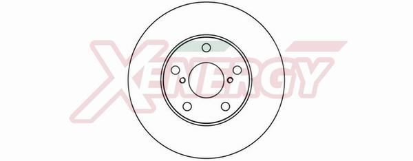 AP XENERGY X602137: Disco de freno Ø: 275mm, ventilado, Ø: 275mm, barnizado