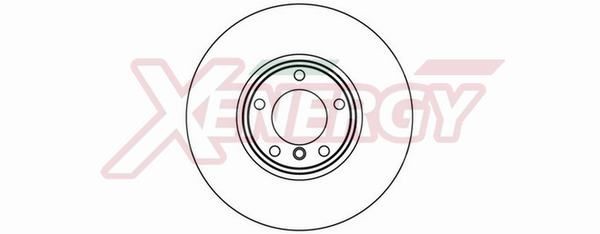 AP XENERGY X602177: Piduriketas Ø: 324mm, õhutusega, Ø: 324mm, värvitud