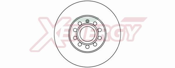 AP XENERGY X602192: Piduriketas Ø: 288mm, õhutusega, Ø: 288mm, värvitud