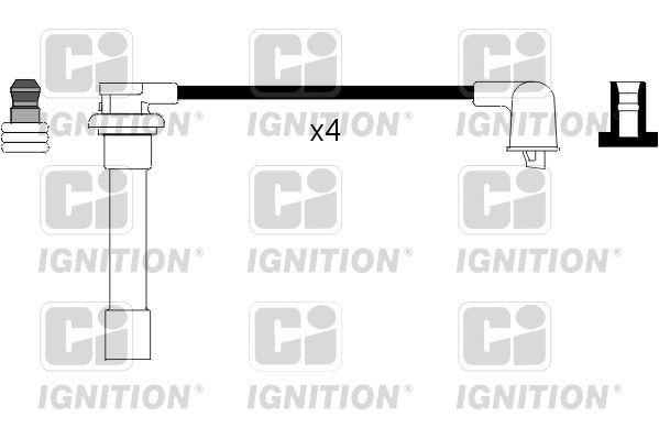 QUINTON HAZELL XC927: Juego de cables de encendido 315mm, CI