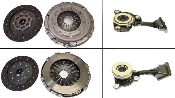 KAWE 963063CSC: Kit frizione con spingidisco frizione, con dispositivo disinnesto centrale, con disco frizione, Attrezzi speciali necessari per montaggio, Volano bimassa da controllare e, se il caso, sostituire