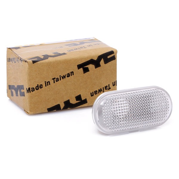 TYC 18-0529-01-2: Semnalizator instalare laterală, alb, fara suport bec