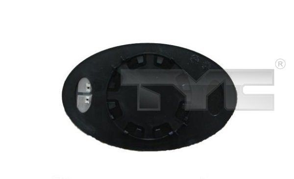 TYC 322-0002-1: Vetro specchio, specchio esterno Sx