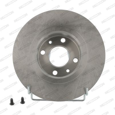 FERODO DDF141: Piduriketas Ø: 257mm, täis, Ø: 257mm, õlitatud, koos kruvidega PREMIER