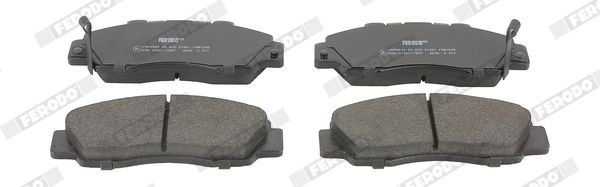 FERODO FDB1505: Piduriklotsid ilma lisavarustuseta PREMIER ECO FRICTION