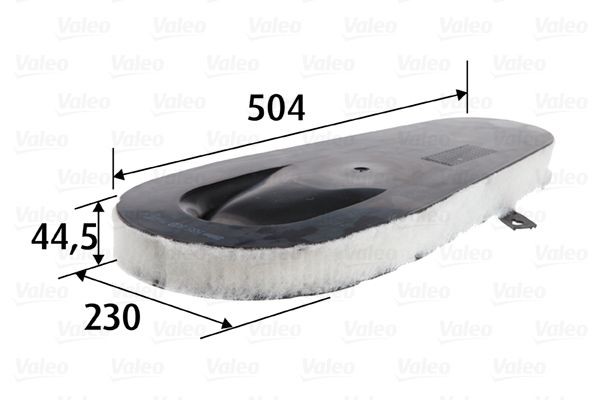VALEO 585803: Въздушен филтър