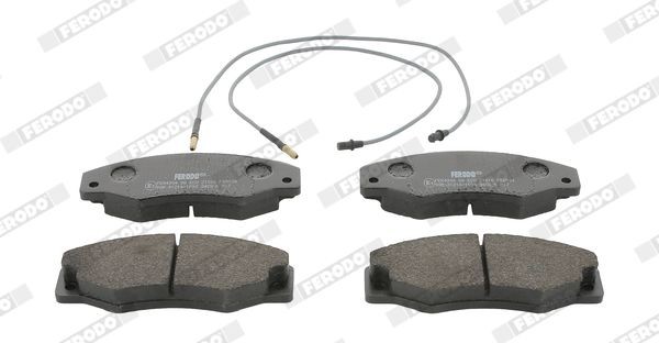 FERODO FDB534: Piduriklotsid ilma lisavarustuseta PREMIER ECO FRICTION