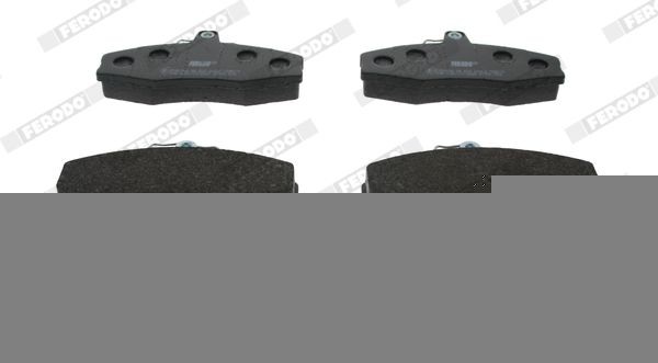 FERODO FDB610: Piduriklotsid koos lisadega, koos pidurisadula kruvidega PREMIER ECO FRICTION