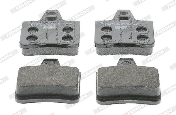 FERODO FDB615: Piduriklotsid ilma lisavarustuseta PREMIER ECO FRICTION