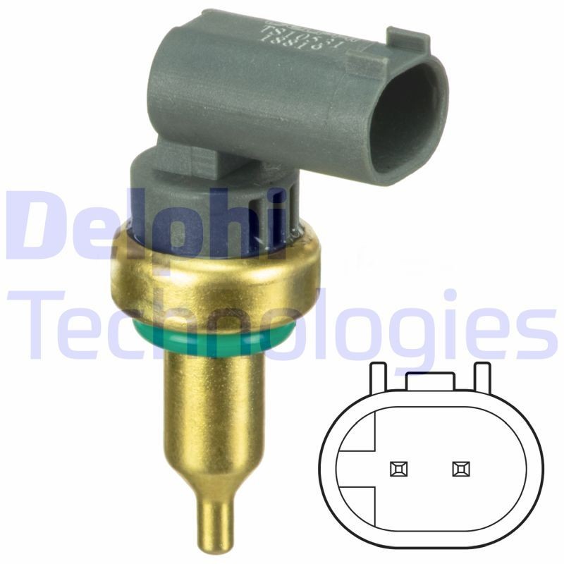 DELPHI TS10531: Andur, Jahutusvedeliku temp.