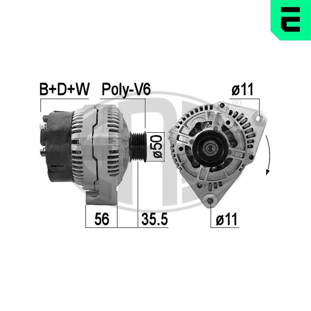 ERA 209551A: Laturi 90A