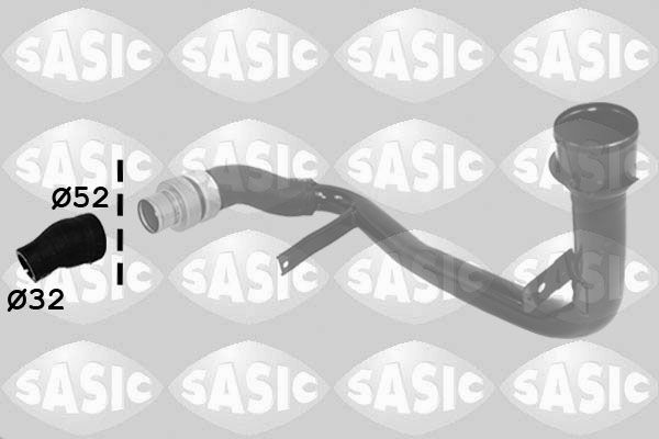 SASIC 3330054: Kompressoriõhuvoolik Väljapääs, üleval