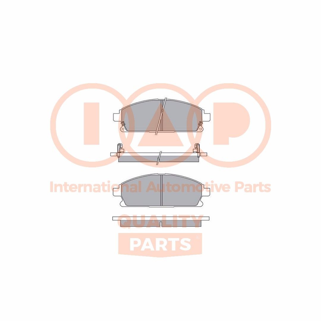 IAP QUALITY PARTS 704-13100P: Piduriklotsid Esisild