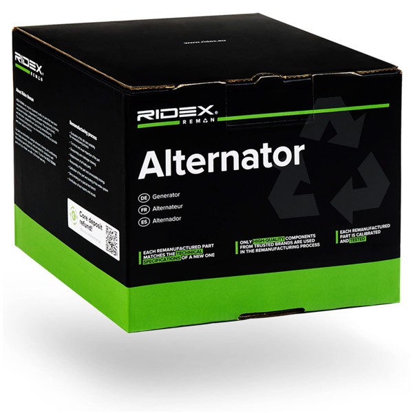 RIDEX REMAN 4G0157R: Alternator 150A
