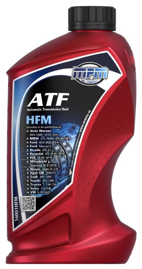 MPM 16001HFM: Automatväxellådsolja (ATF) 1l, ATF III ATF Multi Vehicle, HFM