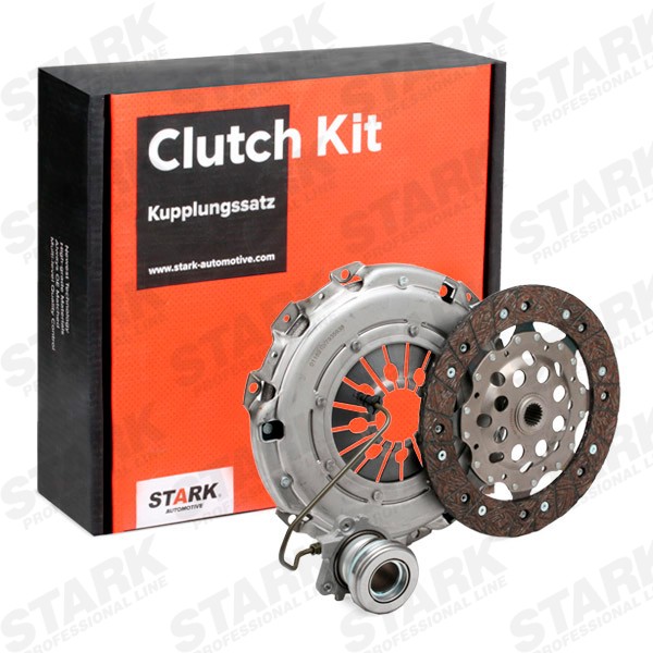 STARK SKCK-0100507: Kupplungssatz mit Zentralausrücker, mit Kupplungsdruckplatte, mit Kupplungsscheibe