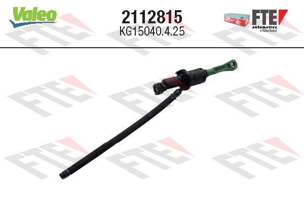 VALEO 2112815: Pagrindinis cilindras, sankaba FTE CLUTCH ACTUATION