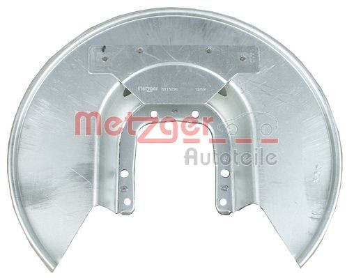 METZGER 6115290 Ankerblech Hinterachse links, Hinterachse rechts