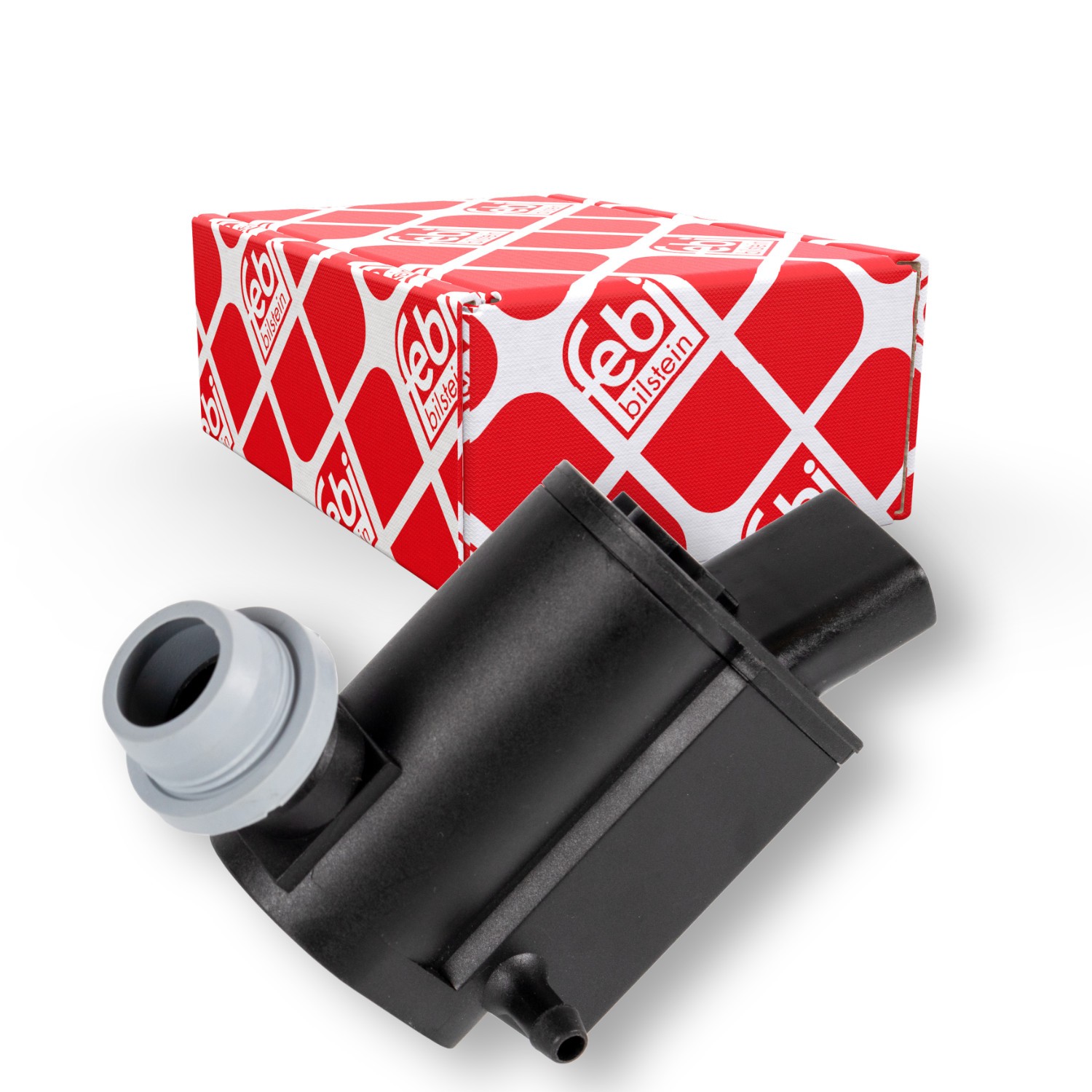 FEBI BILSTEIN 109288: Waschwasserpumpe, Scheibenreinigung 12V, mit Dichtring