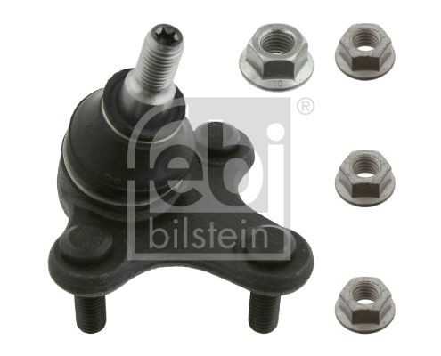 FEBI BILSTEIN 280028: Rotule de suspension Essieu avant gauche, inférieur, avec écrous