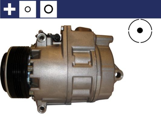 MAHLE ORIGINAL ACP 1164 000S: Kompresor klimatizácie s tesniacim kruzkom