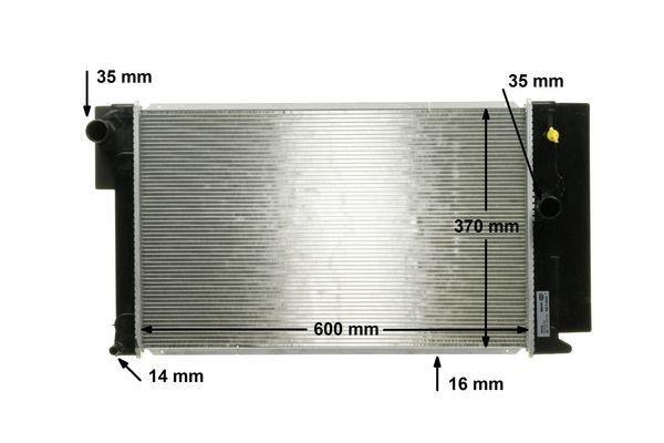 MAHLE ORIGINAL CP 58 000P: Pompa acqua BEHR *** PREMIUM LINE ***