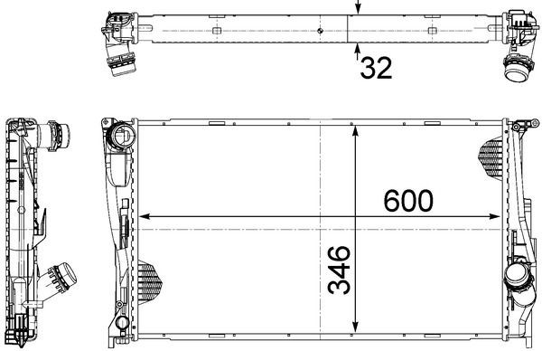 MAHLE ORIGINAL CP 88 000P: Pompe à eau BEHR *** PREMIUM LINE ***