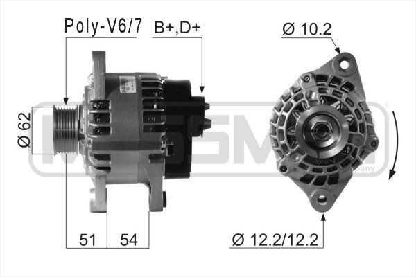 MESSMER 210631A: Laturi 100A