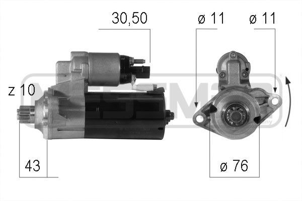 MESSMER 220606A: Starter 1,7kW