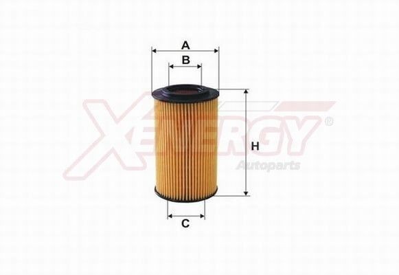 AP XENERGY X1596774: Oliefilter
