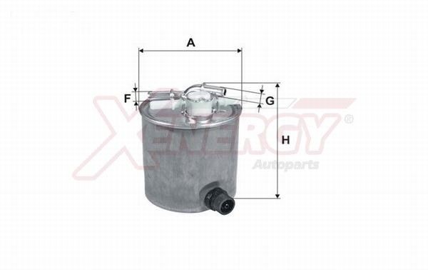 AP XENERGY X1598573: Kraftstofffilter