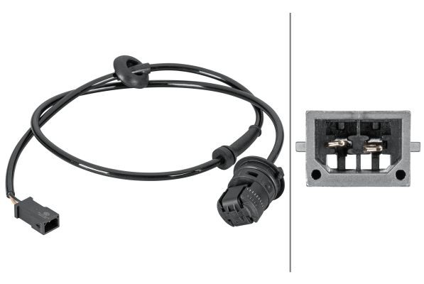 HELLA 6PU 012 806-791: Senzor, turatie roata puntea spate
